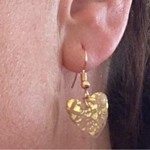 Heart earrings